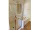 Bathroom with shower and tub at 43 Pangloss St, Henderson, NV 89002