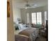 Cozy bedroom featuring a bay window and ample space at 5400 Paul Kurtz Way # 102, Las Vegas, NV 89108