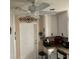 Kitchen boasts white cabinets and granite countertops at 5400 Paul Kurtz Way # 102, Las Vegas, NV 89108