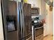 Modern kitchen featuring stainless steel appliances at 5400 Paul Kurtz Way # 102, Las Vegas, NV 89108