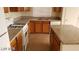 Kitchen with granite countertops and ample wood cabinets at 5987 Stone Hollow Ave, Las Vegas, NV 89156