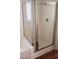 Shower stall with glass enclosure at 5987 Stone Hollow Ave, Las Vegas, NV 89156