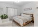 Spacious main bedroom with plush bed and decor at 600 N Carriage Hill Dr # 1108, Las Vegas, NV 89138