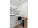 Laundry room with washer, dryer, and folding counter at 600 N Carriage Hill Dr # 1108, Las Vegas, NV 89138