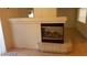 Cozy fireplace in living room, adds warmth and ambiance to the home at 6684 Coronado Crest Ave, Las Vegas, NV 89139
