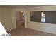 Living room with view into kitchen and backyard at 6684 Coronado Crest Ave, Las Vegas, NV 89139