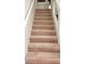 Carpeted staircase leading to the upper level at 6684 Coronado Crest Ave, Las Vegas, NV 89139