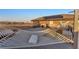 Relax in the hammock on the deck with solar panels, city views and entertainment space at 12745 Fairfield Ave, Henderson, NV 89044