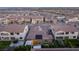 Aerial view showcases the home's private backyard and community at 177 Cactus Sunrise St, Las Vegas, NV 89138