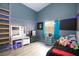 Bedroom with a vanity and plenty of stuffed animals at 207 Charter Oak St, Henderson, NV 89074