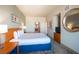 King-size bed, sitting area, and view from this bedroom at 211 E Flamingo Rd # 414, Las Vegas, NV 89169