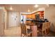 Modern condo kitchen, wood cabinets, granite counters at 211 E Flamingo Rd # 414, Las Vegas, NV 89169