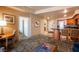 Modern kitchen with breakfast bar and adjacent dining area at 211 E Flamingo Rd # 414, Las Vegas, NV 89169