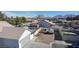 Aerial view showcasing backyard and neighborhood at 2142 Seattle Shore St, Las Vegas, NV 89115