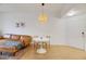 Small dining area with round table and chairs at 3125 N Buffalo Dr # 2136, Las Vegas, NV 89128