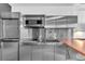 Small but efficient kitchen with stainless steel appliances at 4381 W Flamingo Rd # 3819, Las Vegas, NV 89103