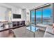 Spacious living area with floor-to-ceiling windows and city views at 4381 W Flamingo Rd # 3819, Las Vegas, NV 89103