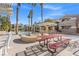 Outdoor kitchen and picnic tables at 5055 W Hacienda Ave # 1106, Las Vegas, NV 89118