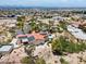 Home with solar panels and expansive city views at 672 Los Feliz St, Las Vegas, NV 89110