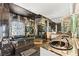 Luxurious bathroom with marble finishes and soaking tub at 672 Los Feliz St, Las Vegas, NV 89110