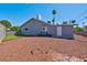 Spacious backyard with artificial turf and gravel area at 821 Mar Jay Ct, Las Vegas, NV 89107