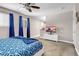 Bright bedroom with a comfortable bed and plenty of natural light at 821 Mar Jay Ct, Las Vegas, NV 89107