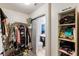 Spacious closet with open shelving and hanging space at 9068 Alluring Ave, Las Vegas, NV 89149