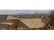 Aerial view showcasing the property's location and views of Las Vegas at 10509 Ingelow Ct, Las Vegas, NV 89166
