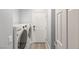 Convenient laundry room with washer and dryer included at 10509 Ingelow Ct, Las Vegas, NV 89166