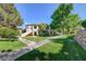 Serene community grounds with lush greenery and paved walkways, offering a tranquil living environment at 1701 King James St # 101, Las Vegas, NV 89144