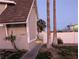 Side entrance to building with stairs and landscaping at 208 Orland St # 9, Las Vegas, NV 89107