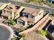 Aerial view of house and neighborhood at 25 Via Corvina, Henderson, NV 89011
