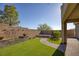 Artificial turf and brick pavers in backyard at 25 Via Corvina, Henderson, NV 89011