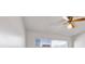 Bright bedroom with a window and ceiling fan at 350 E Desert Inn Rd # H208, Las Vegas, NV 89109