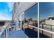 Private balcony with city views at 353 E Bonneville Ave # 711, Las Vegas, NV 89101