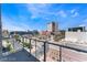 Stunning city views from a private balcony at 353 E Bonneville Ave # 711, Las Vegas, NV 89101