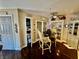 Bright dining area with hardwood floors and built-in storage at 3550 Bay Sands Dr # 1070, Laughlin, NV 89029