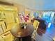 Bright dining area with wood floors and charming table set at 3550 Bay Sands Dr # 1070, Laughlin, NV 89029