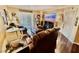 Comfortable living room with hardwood floors and a large TV at 3550 Bay Sands Dr # 1070, Laughlin, NV 89029