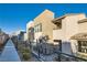 Modern townhome exterior with walkway at 495 Granite Arch St, Las Vegas, NV 89138