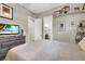 Spacious bedroom with a dresser and large bed at 7036 Winstar St # A, Las Vegas, NV 89131