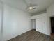 Spacious bedroom with ceiling fan and closet at 8545 Summer Vista Ave, Las Vegas, NV 89145