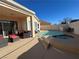 Relaxing pool and spa area with patio furniture at 8545 Summer Vista Ave, Las Vegas, NV 89145