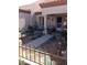 Charming front yard with desert landscaping and inviting walkway to the front door at 9321 January Dr, Las Vegas, NV 89134