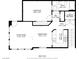 770 sq ft floor plan featuring a living room, kitchen, bedroom, and bath at 10550 W Alexander Rd # 2026, Las Vegas, NV 89129