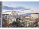 Aerial view showcasing the surrounding cityscape and mountains at 150 Las Vegas Blvd # 1103, Las Vegas, NV 89101