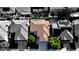 Top-down view of home with pool, neighborhood context at 316 Pleasant Summit Dr, Henderson, NV 89012