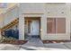 Condo building entrance with stairs and landscaping at 3225 Casey Dr # 103, Las Vegas, NV 89120