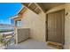 Private entrance with a door and a welcome mat at 4200 S Valley View Blvd # 3081, Las Vegas, NV 89103