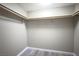Large walk-in closet with wood shelving at 4348 Tara Ave # 2, Las Vegas, NV 89102